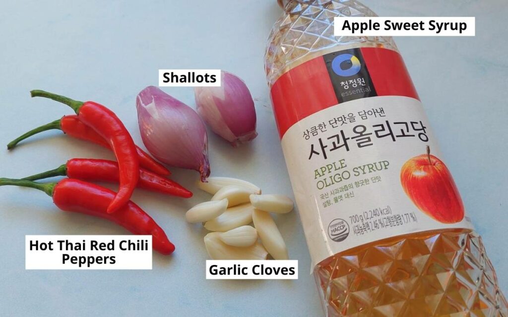 Sweet Chili Sauce Ingredients