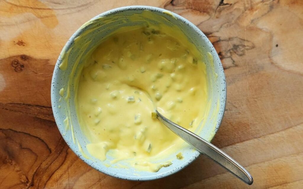 Mustard and Cornichon Mayo