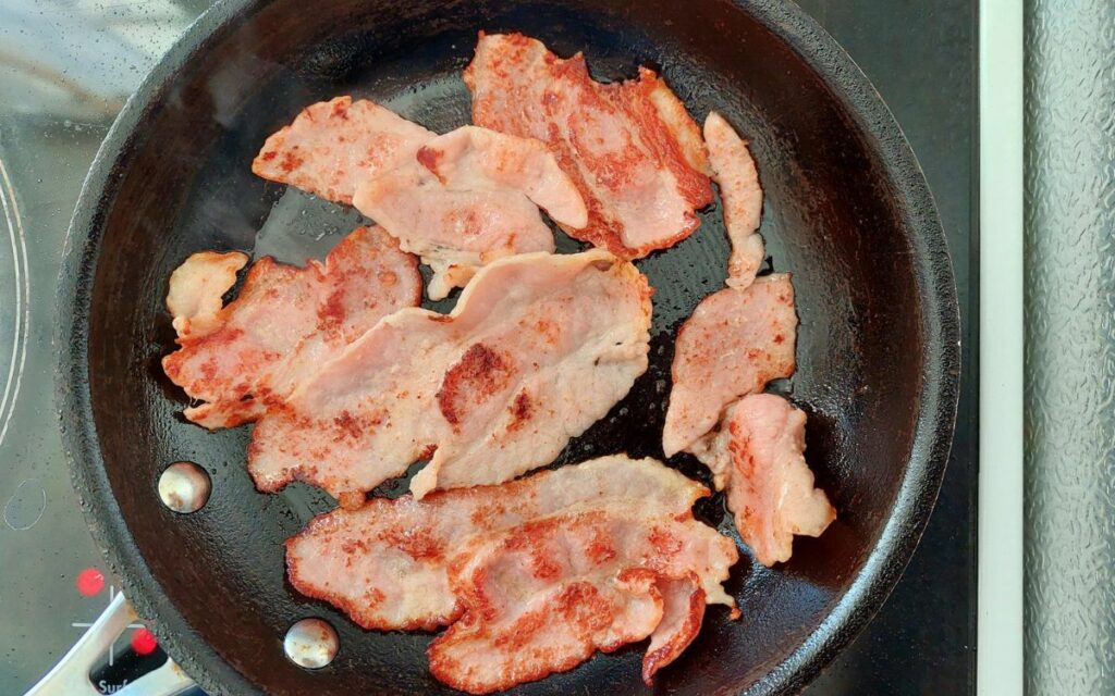 Cooked Caramelized Bacon