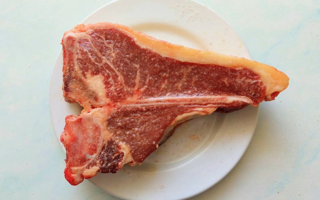 Seasoned T-Bone Steak