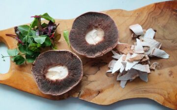 Prepped Portobello Mushrooms