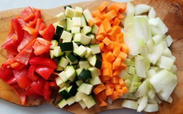 Prepped Vegetables