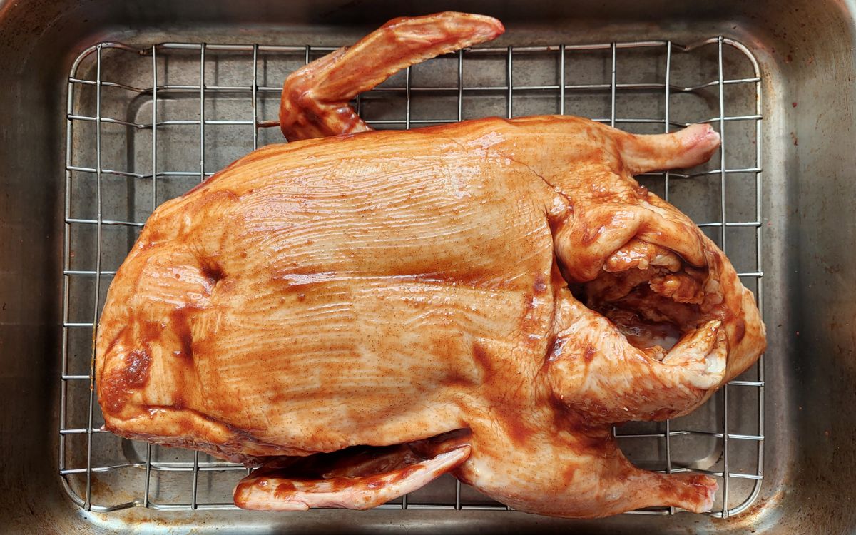 Marinated Whole Duck
