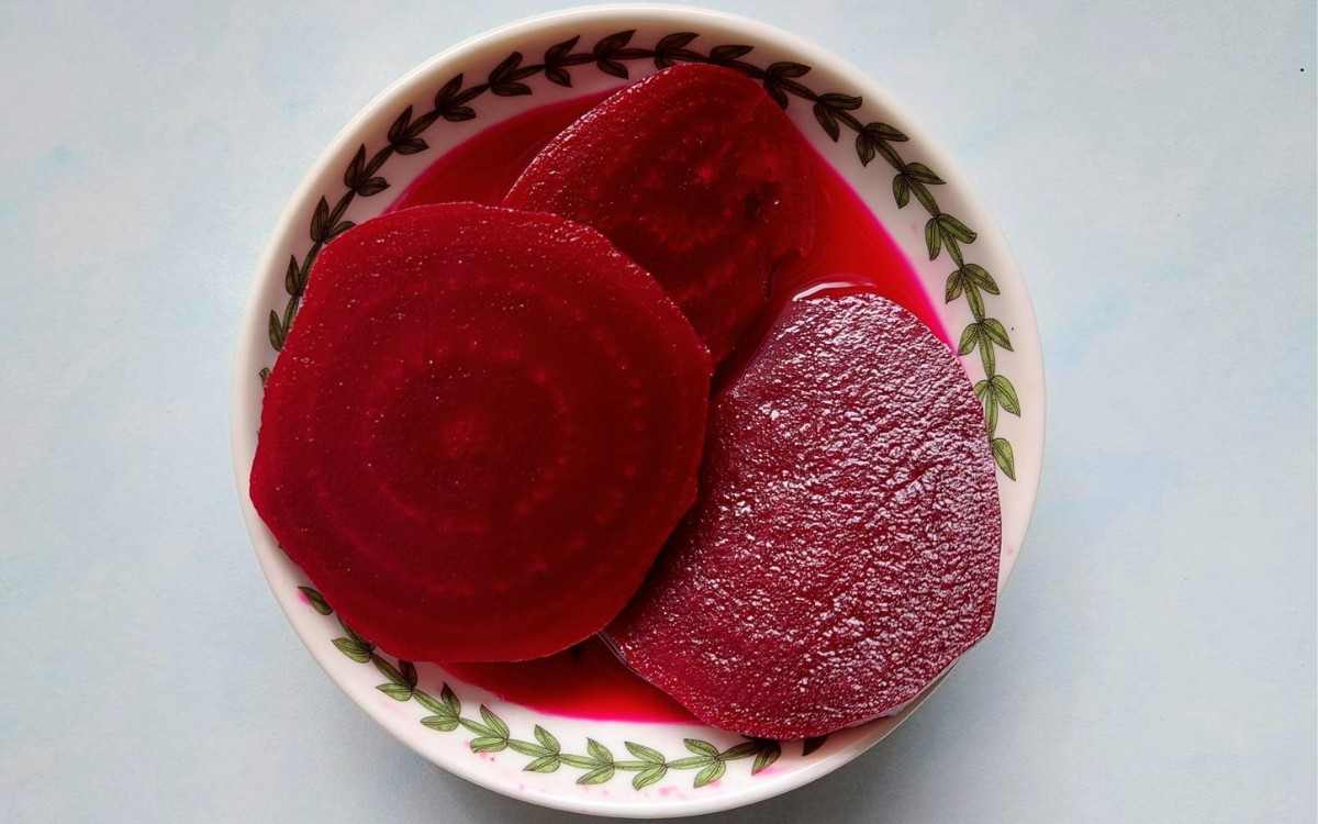Homemade Pickled Beetroot