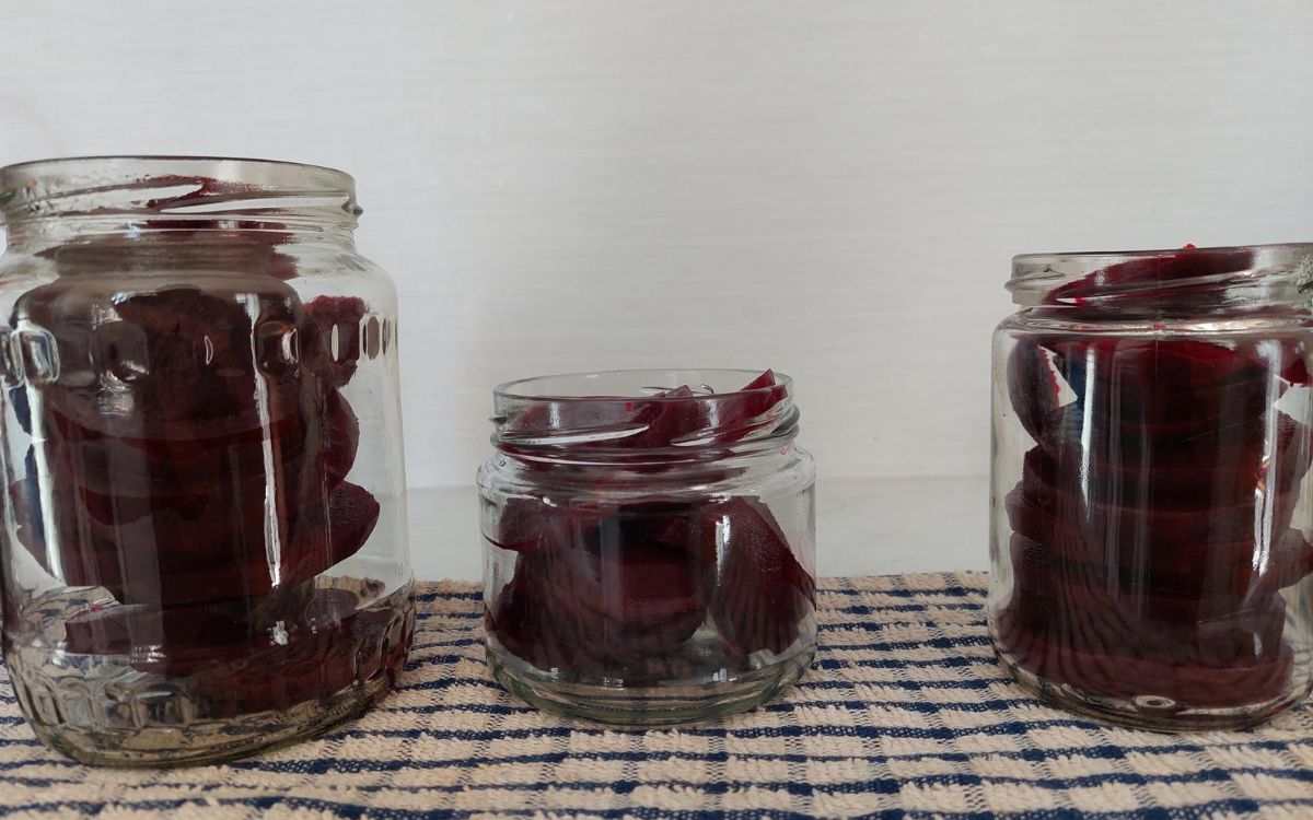 Sliced Beetroot Ready For Pickling