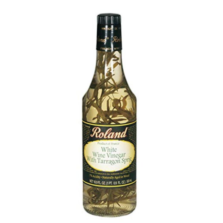 Roland French White Wine Vinegar with Tarragon Sprig