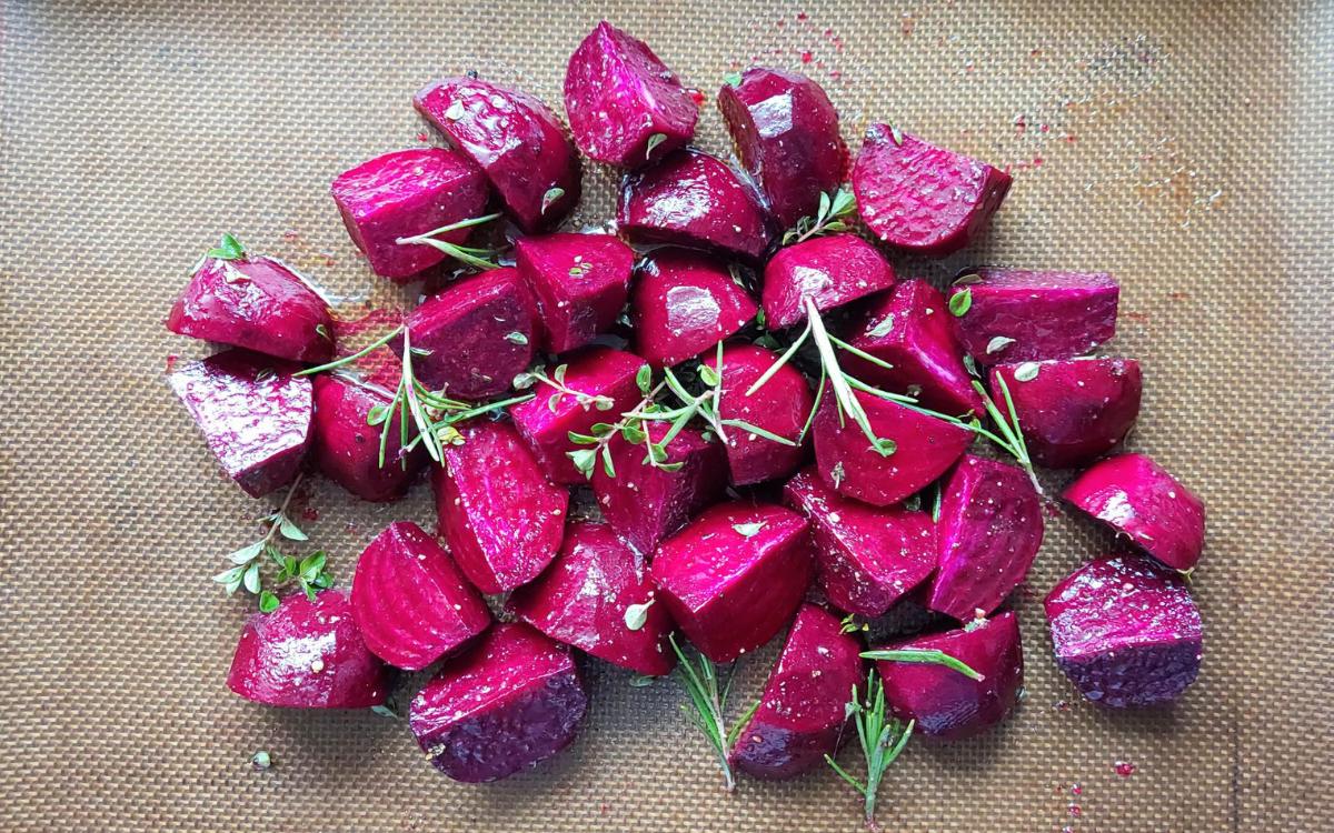 Baby Beetroot with Fresh Herbs